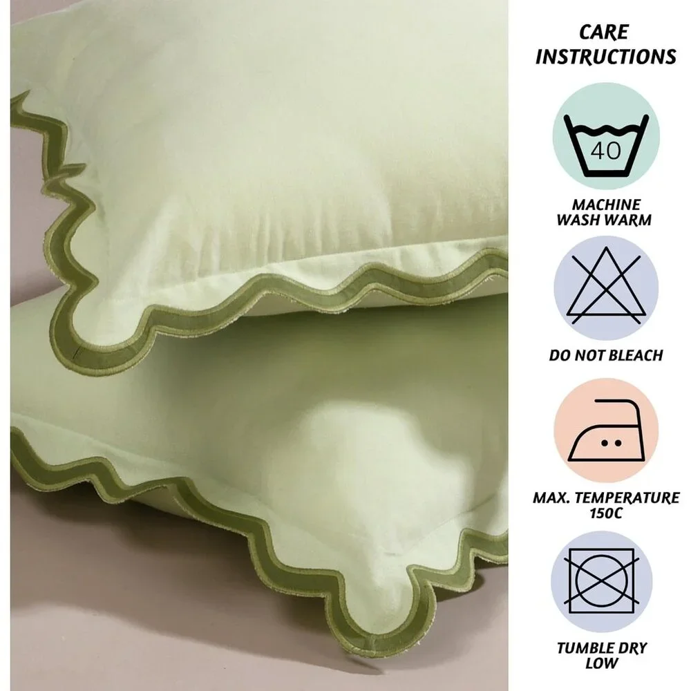 Decorative Throw Flower Forest Sage Pillow Covers for Couch Living Room 18x18